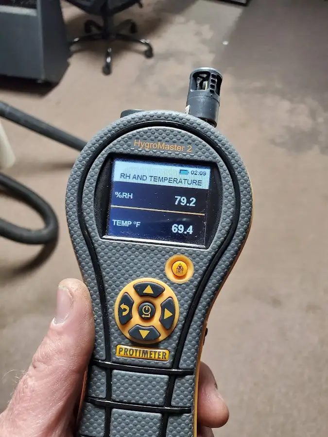 Moisture meter humidity assessment for Fire & Smoke Damage Restoration in Redland