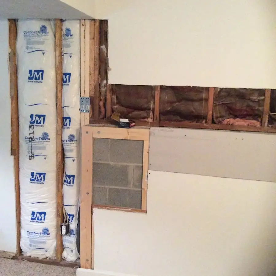 Wall insulation replacement during Odor Removal & Deodorization in Redland